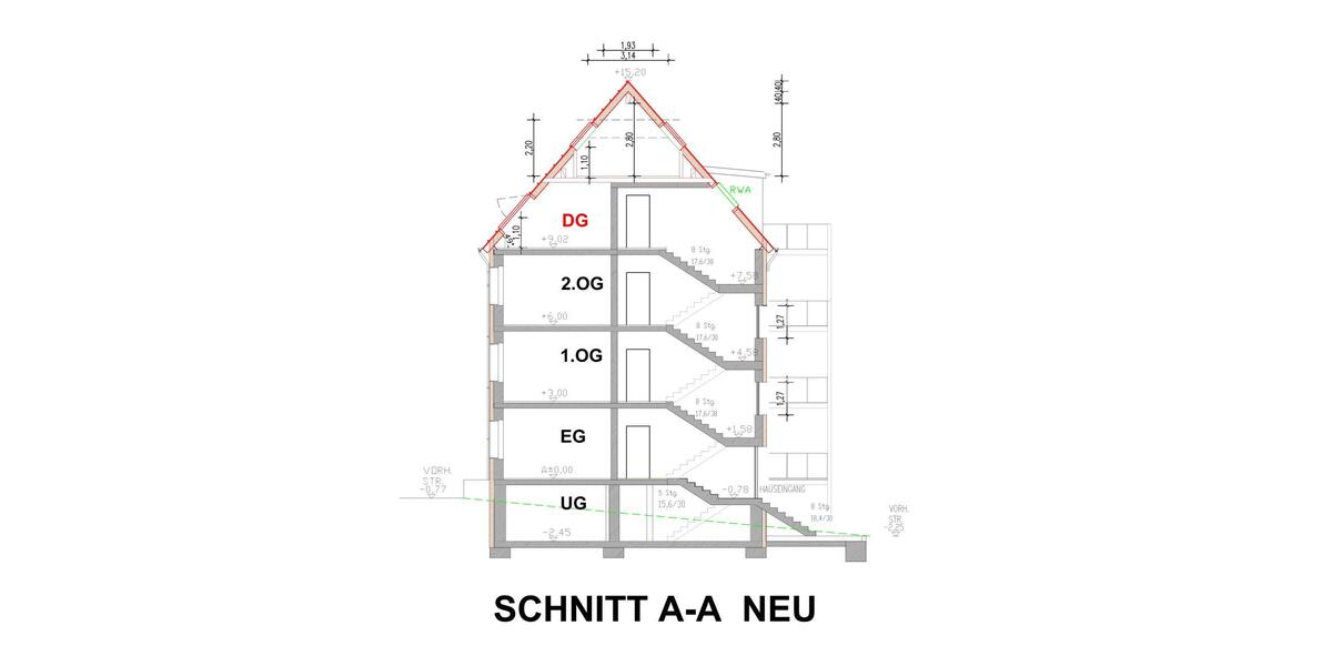 Trier-Feyen neue Maisonettewohnung mit Flair, moderner Heiztechnik sowie toller Weitsicht - Dachgeschoßwohnung Trier Feyen-Weismark | Angebot:27351418