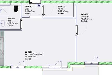Helle Wohnung im KFW 40 Energiesparhaus - Steuern sparen durch Sonderabschreibungen - Wohnung Trier Feyen-Weismark | Angebot:27223026