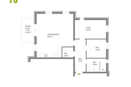 Wohnung Trier Kürenz - 3 Zimmer, 85 m&sup2;, 495.000&euro; | Angebot:23742644
