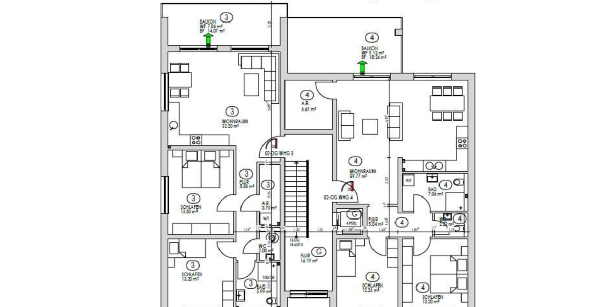 Achtung Lux-Pendler - Moderne Wohnung in Wasserliesch - KFW 55 Darlehen ab 1 % Zins möglich - Etagenwohnung Wasserliesch | Angebot:27339364
