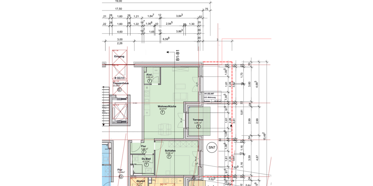 Achtung Steuerfüchse - Gut aufgeteilte schöne Wohnung im KFW 40 QNG Energiesparhaus - Etagenwohnung Trier Feyen-Weismark | Angebot:26985443