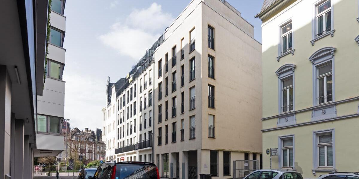 Blick über die Stadt- Altersgerechte helle Penthousewohnung an der Fußgängerzone - Einfamilienhaus Trier Nord | Angebot:26948447