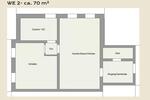 Hochparterre Trierweiler - 2 Zimmer, 70 m&sup2;, 262.000&euro; | Angebot:27440841