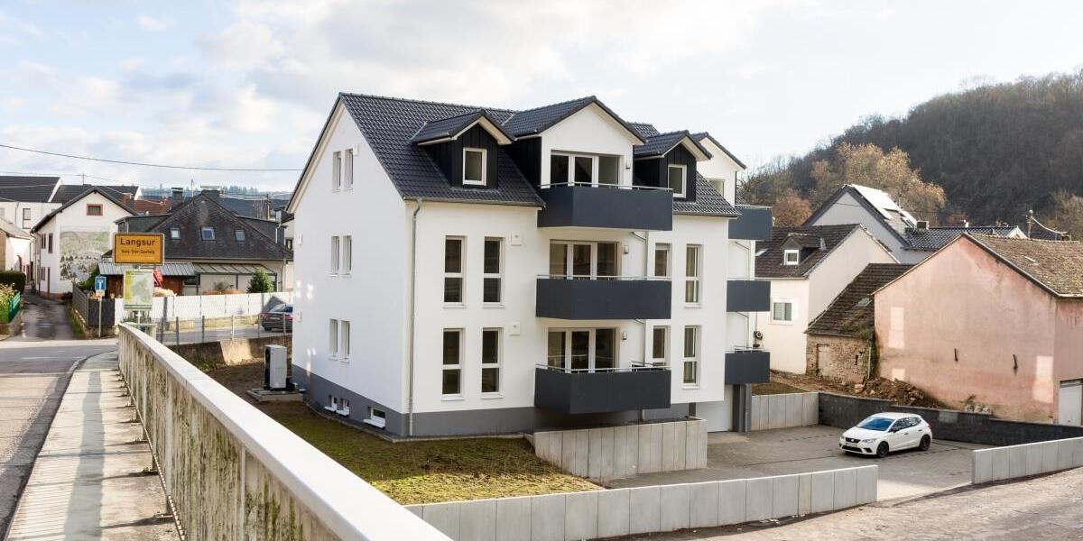 Modernes Wohnen mit herrlichem Blick auf die Sauer in Langsur - Nähe Wasserbillig - Etagenwohnung Langsur | Angebot:24286535