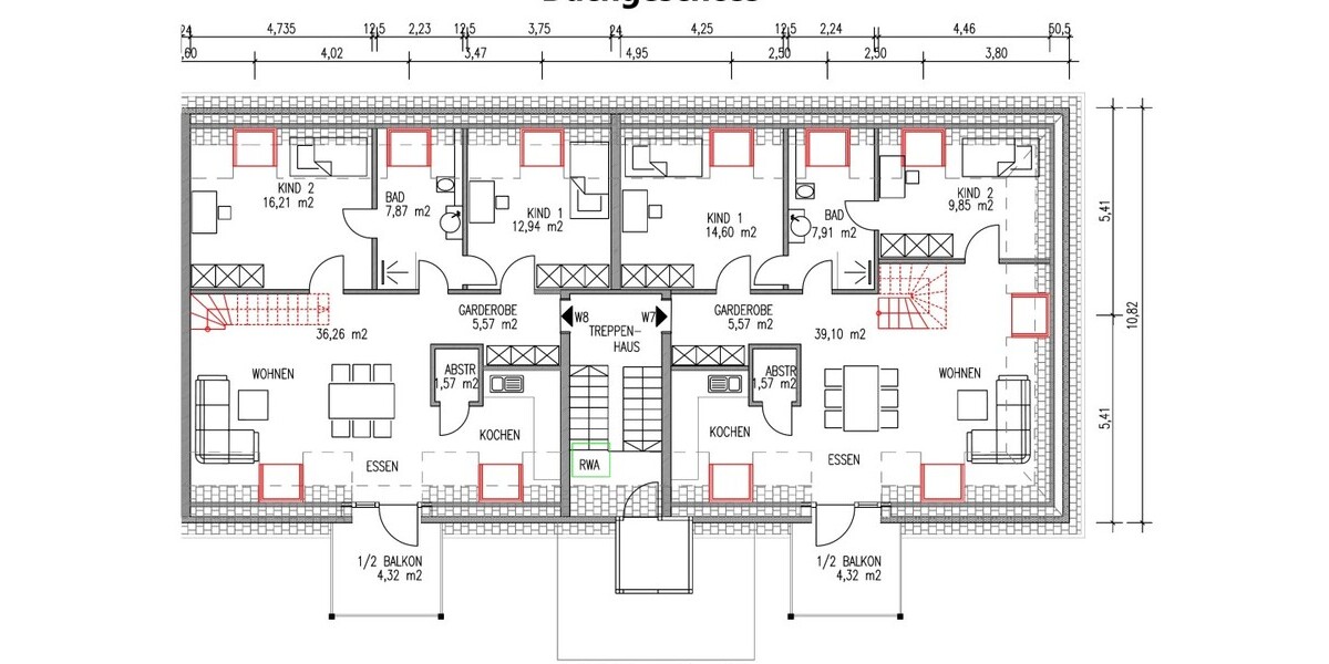 Trier-Feyen neue Maisonettewohnung mit Flair, moderner Heiztechnik sowie toller Weitsicht - Dachgeschoßwohnung Trier Feyen-Weismark | Angebot:27266354