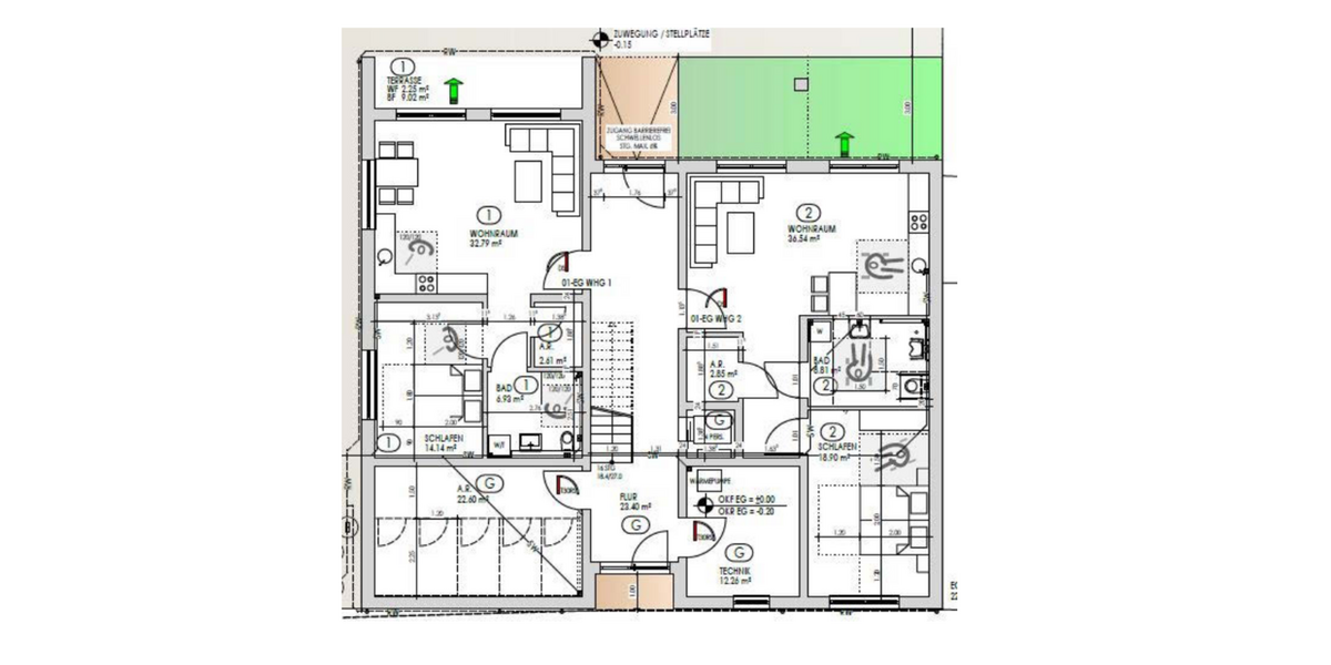 Achtung Lux-Pendler - Moderne Wohnung in Wasserliesch - KFW 55 Darlehen ab 1 % Zins möglich - Etagenwohnung Wasserliesch | Angebot:27339364