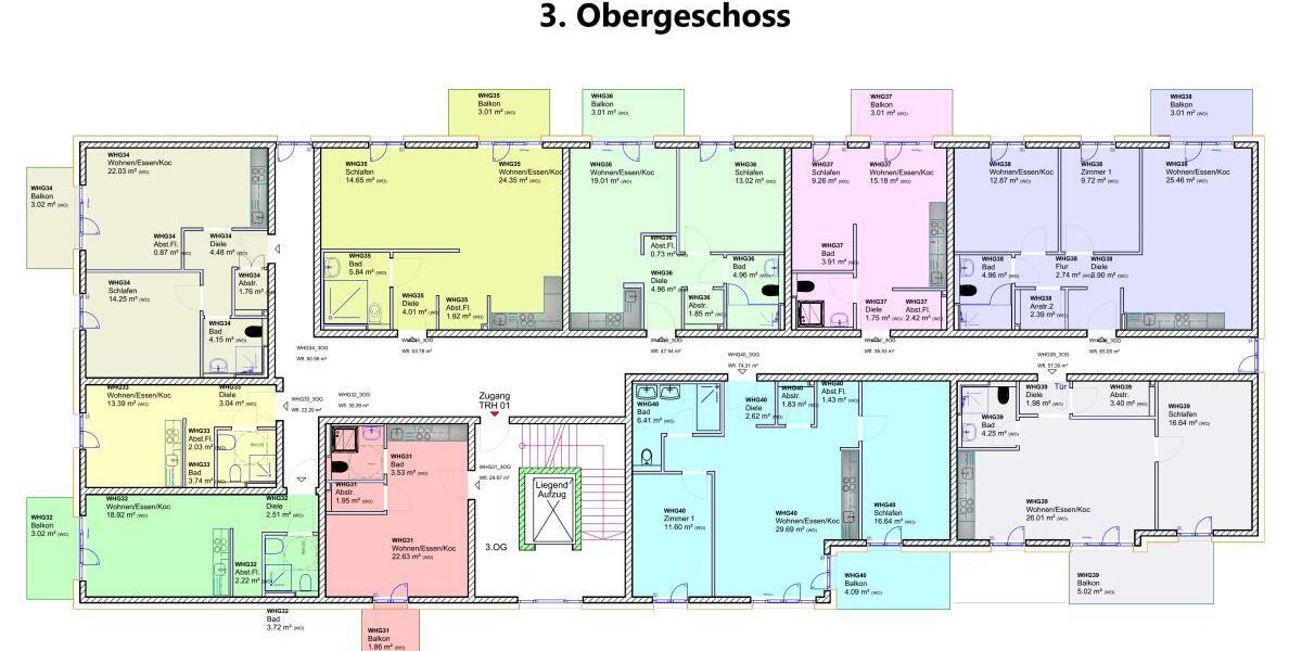 Achtung Steuerfüchse - Steuern sparen durch Sonderabschreibungen im KFW 40 QNG Energiesparhaus - Etagenwohnung Trier Feyen-Weismark | Angebot:27224864