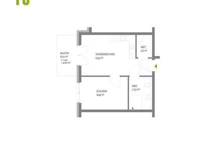 Wohnung Trier Kürenz - 2 Zimmer, 52 m&sup2;, 295.500&euro; | Angebot:23742647