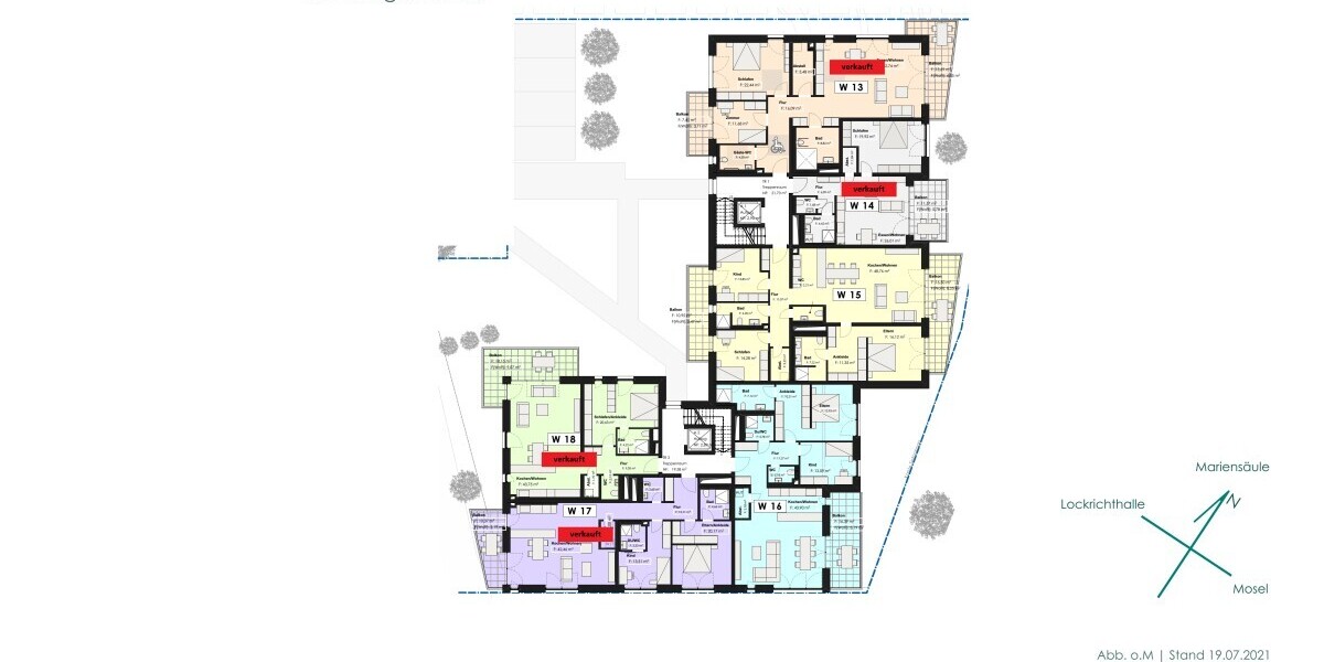 Viel Platz - Moderne helle Wohnung im KFW 40 Sparhaus Trier mit Top Verkehranbindung Luxemburg - Etagenwohnung Trier Feyen-Weismark | Angebot:27270580