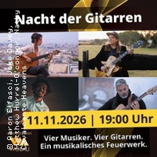 Nacht der Gitarren 14.10.2026 Evangelische Kirche