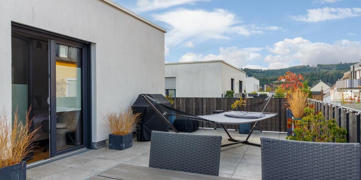 Altersgerechte Penthousewohnung mit großer Dachterrasse nur 5 Gehminuten Nähe Porta - Einfamilienhaus Trier Nord | Angebot:27480063