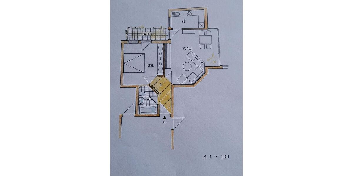 Etagenwohnung Schweich - 1 Zimmer, 55 m&sup2;, 200.000&euro; | Angebot:27480927
