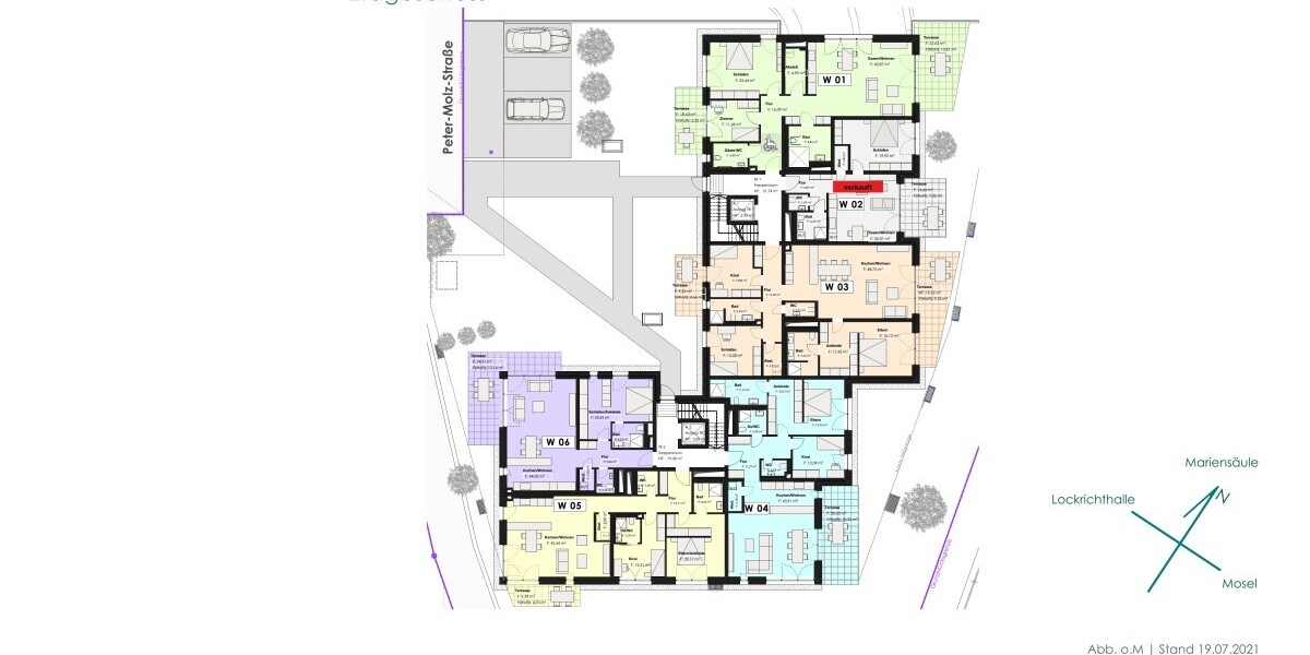 Moderne barrierefreie Wohnung mit Garten im KFW 40 Energiesparhaus mit Topanbindung Luxemburg - Erdgeschoßwohnung Trier Feyen-Weismark | Angebot:27266564