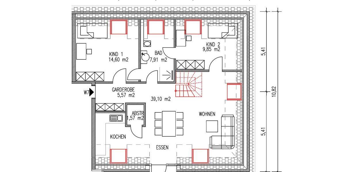 Trier-Feyen neue Maisonettewohnung mit Flair, moderner Heiztechnik sowie toller Weitsicht - Dachgeschoßwohnung Trier Feyen-Weismark | Angebot:27351418